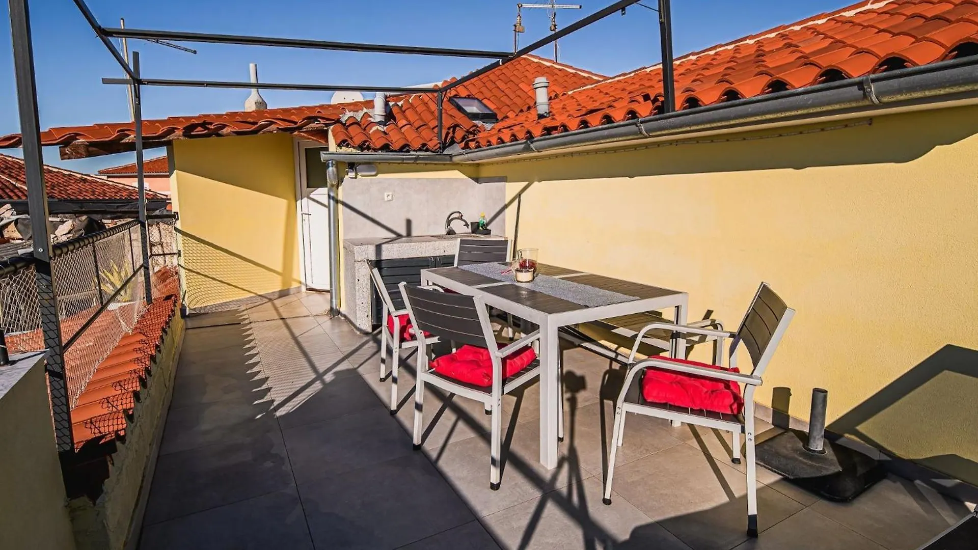 Sleek And Stylish Umag Apartments With Sea View - Comfort Two Bedroom Apartment With Terrace